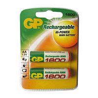 Аккумулятор GP R6 1600A HC-2CR2 2шт (упак) AA картинка 